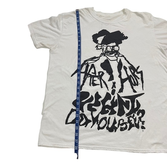 The Weeknd After Hours Acid Tee 12th Hour White T-Shirt Sz XL Blinding Lights - Picture 9 of 12